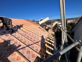三島市清住の家　屋根工事